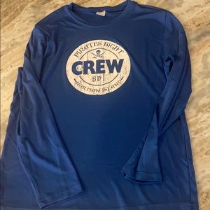 🔥3 for $15 Boys long sleeve dry fit.  Norman Island BVI lg